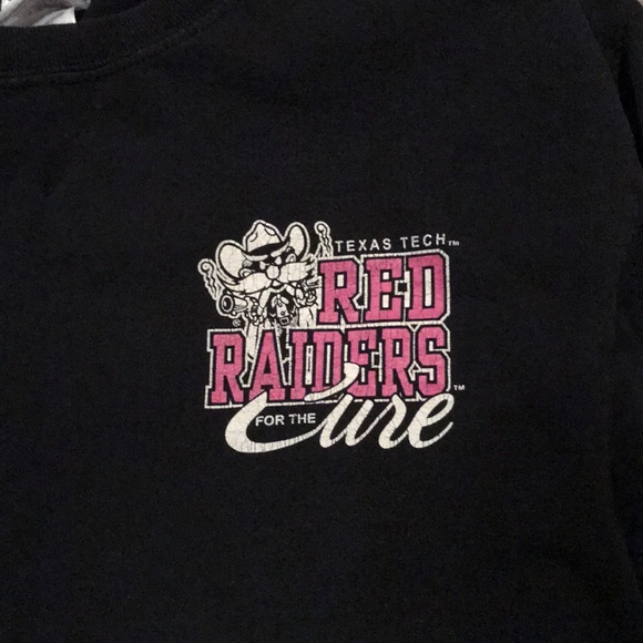 Texas Tech Long Sleeve Breast Cancer Awareness - Picture 2 of 3